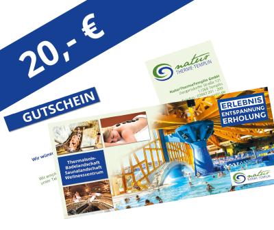 Wertgutschein  20,00 EUR