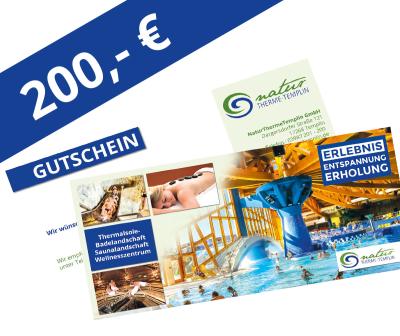 Wertgutschein 200,00 EUR
